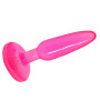 Анальная пробка на присоске "Butt plug" BI-017001 Pink