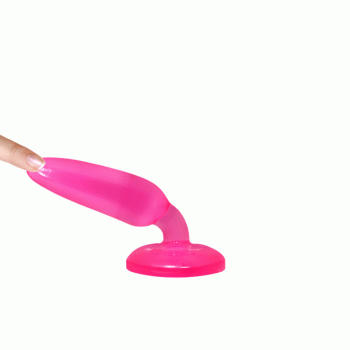 Анальная пробка на присоске "Butt plug" BI-017001 Pink