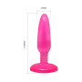 Анальная пробка на присоске "Butt plug" BI-017001 Purple