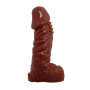 Насадка-презерватив BI-016009-0902S ( коричнева )