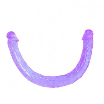 Подвійний фалоімітатор "Double Dong" BI-040015 PURP