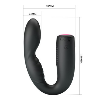 Вібратор для двох Prettty Love "Quintion" BI-040069-1
