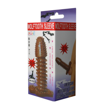 Насадка - презерватив BI-016005-0102S ( телесная )