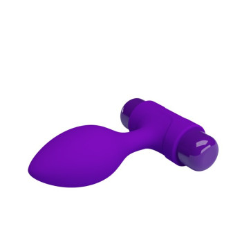 Силіконова вібропробка Pretty Love "Vibro but plag" BI-040077-1