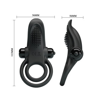 Кольцо эрекционное серии Pretty Love " Vibrant penis ring " BI-210203