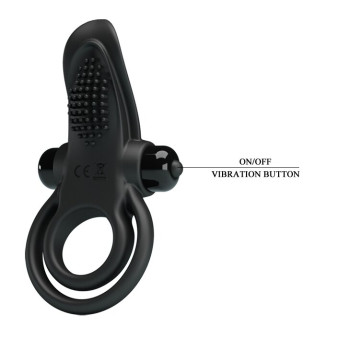 Кольцо эрекционное серии Pretty Love " Vibrant penis ring " BI-210203