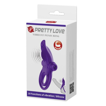 Кільце ерекційне серії Pretty Love "Vibrant penis ring" BI-210203-1