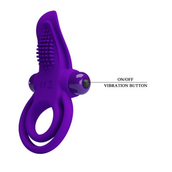 Кольцо эрекционное серии Pretty Love " Vibrant penis ring " BI-210203-1