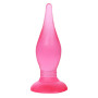 Анальная пробка на присоске "Butt plug" BI-017006 Red