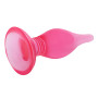 Анальная пробка на присоске "Butt plug" BI-017006 Red