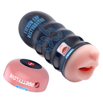 Мастурбатор VACUUM CUP MASTURBATOR mouth, BM-00900T58-2