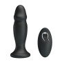 Анальний стимулятор з вібрацією і пультом ДУ-MR PLAY Super Power, BI - 040085W-MR