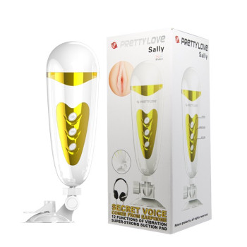 Мастурбатор попка з вібрацією Pretty Love-Sally, BM-00900T50-1