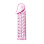 Подовжуюча насадка-презерватив Male-wear net sleeve, BI - 026200