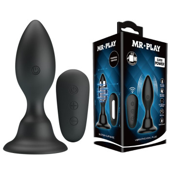 Анальний стимулятор з вібрацією MR PLAY-VIBRATING ANAL PLUG, BI-040076W-MR