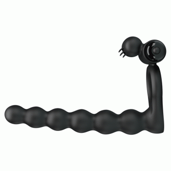Насадка для анального секса с вибрацией PRETTY LOVE - Hercules Penis Sheath III, BI-210218