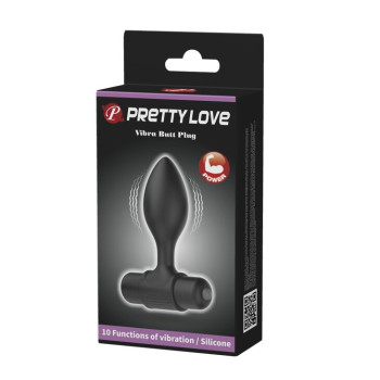 Силіконова вібропробка Pretty Love-Vibro but plag, BI - 040077