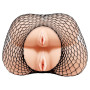 Мега мастурбатор з подвійною вібрацією Crazy Bull-Dual Vagina And Ass Vibrating, BM - 009136