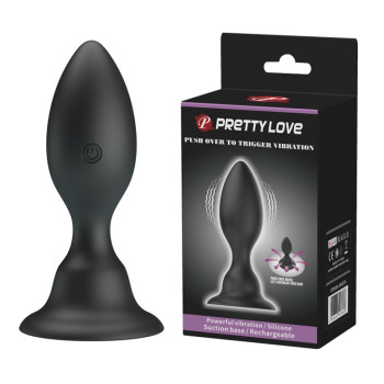 Анальний стимулятор з вібрацією PrettyLove-Push Over to Trigger vibration, BI-040076
