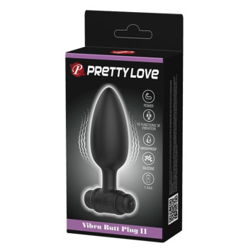 Анальний стимулятор з вібрацією Pretty Love Vibra Butt Plug II, BI-040107