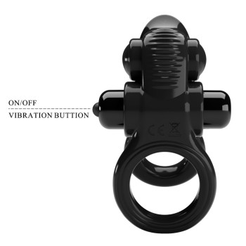 Ерекційне вібро кільце Pretty Love Passionate Ring, BI-210239