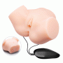 Мастурбатор с двойной вибрацией и двумя входами Crazy Bull - Samantha Dual Vagina and Anal, BM-00900T71ZK