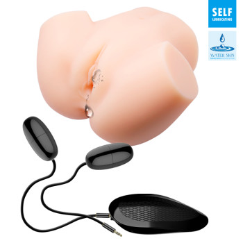 Мастурбатор с двойной вибрацией и двумя входами Crazy Bull - Veronica Dual Vagina and Anal, BM-00900T72ZK