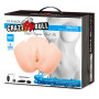 Мастурбатор с двойной вибрацией и двумя входами Crazy Bull - Veronica Dual Vagina and Anal, BM-00900T72ZK