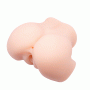 Мастурбатор с двойной вибрацией и двумя входами Crazy Bull - Veronica Dual Vagina and Anal, BM-00900T72ZK