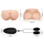 Мастурбатор вагина и анус с двойной вибрацией CRAZY BULL Vagina and Anal, BM-009039Z-1