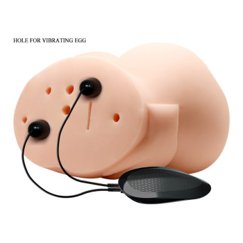 Мастурбатор вагина и анус с двойной вибрацией CRAZY BULL Vagina and Anal, BM-009039Z-1