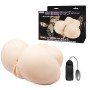 Мастурбатор двома входами і вібрацією GRACES Vibrating Pleasure Ass & Vagina, BM - 009141
