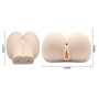Мастурбатор двома входами і вібрацією GRACES Vibrating Pleasure Ass & Vagina, BM - 009141