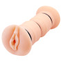 Мастурбатор-Вагіна з двома входами і вібрацією CRAZY BULL-EMMA Double Vagina, BM - 009148ZH
