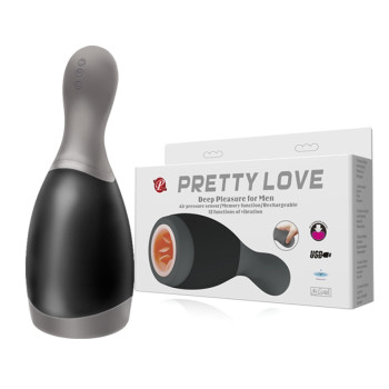 Мастурбатор із вібрацією Pretty Love - Deep Pleasure for Men, BM-00900T43