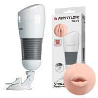 Мастурбатор ротик з вібрацією PRETTY LOVE - Hedy, BM-00900T49-2