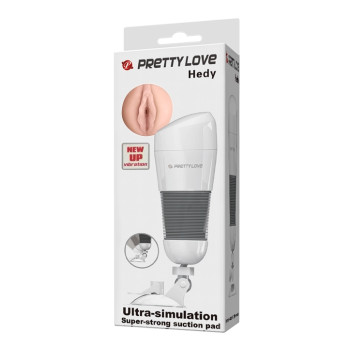 Мастурбатор ротик з вібрацією PRETTY LOVE - Hedy, BM-00900T49-2