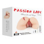 Мастурбатор вагіна-анус з ротацією та вібрацією BAILE - Passion Lady DANA, BM-009104X