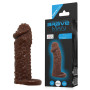 Насадка - презерватив Brave Man, BI-016013 ( коричнева )