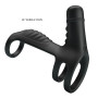 Насадка з вібрацією Pretty Love - VIBRATING PENIS SLING, 10 vibration functions, BI-210276