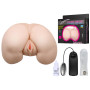 Мастурбатор вагина и анус с вибрацией BAILE - VAGINA AND ASS, Heating function Vibration, BM-009023