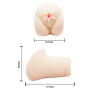 Мастурбатор-вагіна BAILE - 3D Masturbator Vibration, BM-009146