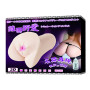 Мастурбатор-вагіна BAILE - 3D Masturbator Vibration, BM-009146