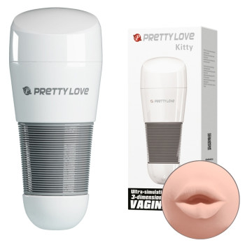 Мастурбатор ротик PRETTY LOVE - Kitty, BM-00900T49NN-2