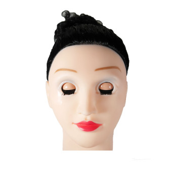 Надувная кукла " SINDY 3D " с вставкой из киберкожи и вибростимуляцией. BS2600020