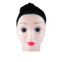Надувная кукла " SINDY 3D " с вставкой из киберкожи и вибростимуляцией. BS2600020