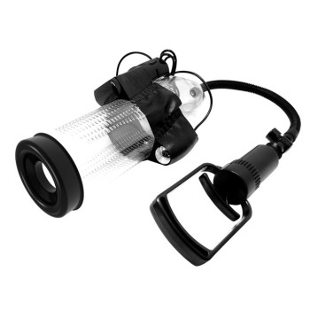 Вакуумна помпа з вібрацією Pretty Love - Penis Pump AleXander, BM-010066BPL