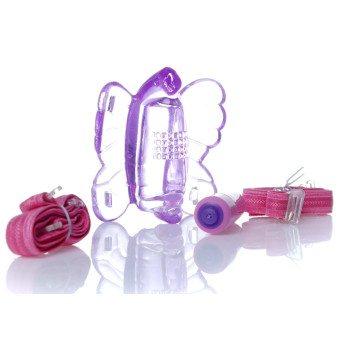 Вібро-стимулятор метелик Butterfly Purple, BS6700056
