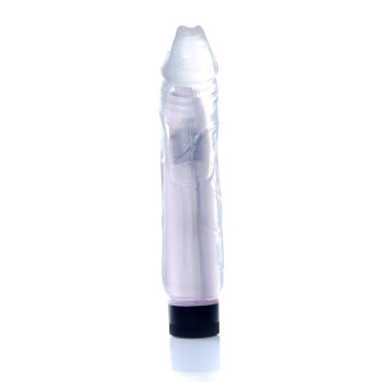 Вібратор Boss Series - Juicy Jelly Multispeed Clear, (довжина 22 см, діаметр 4 см) BS6700076