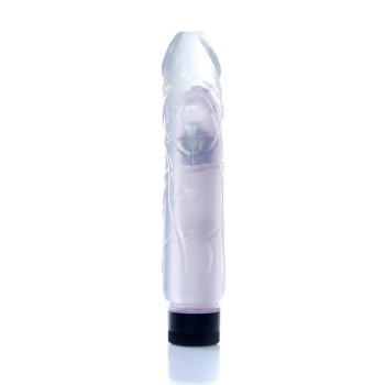Вібратор Boss Series - Juicy Jelly Multispeed Clear, (довжина 22 см, діаметр 4 см) BS6700076